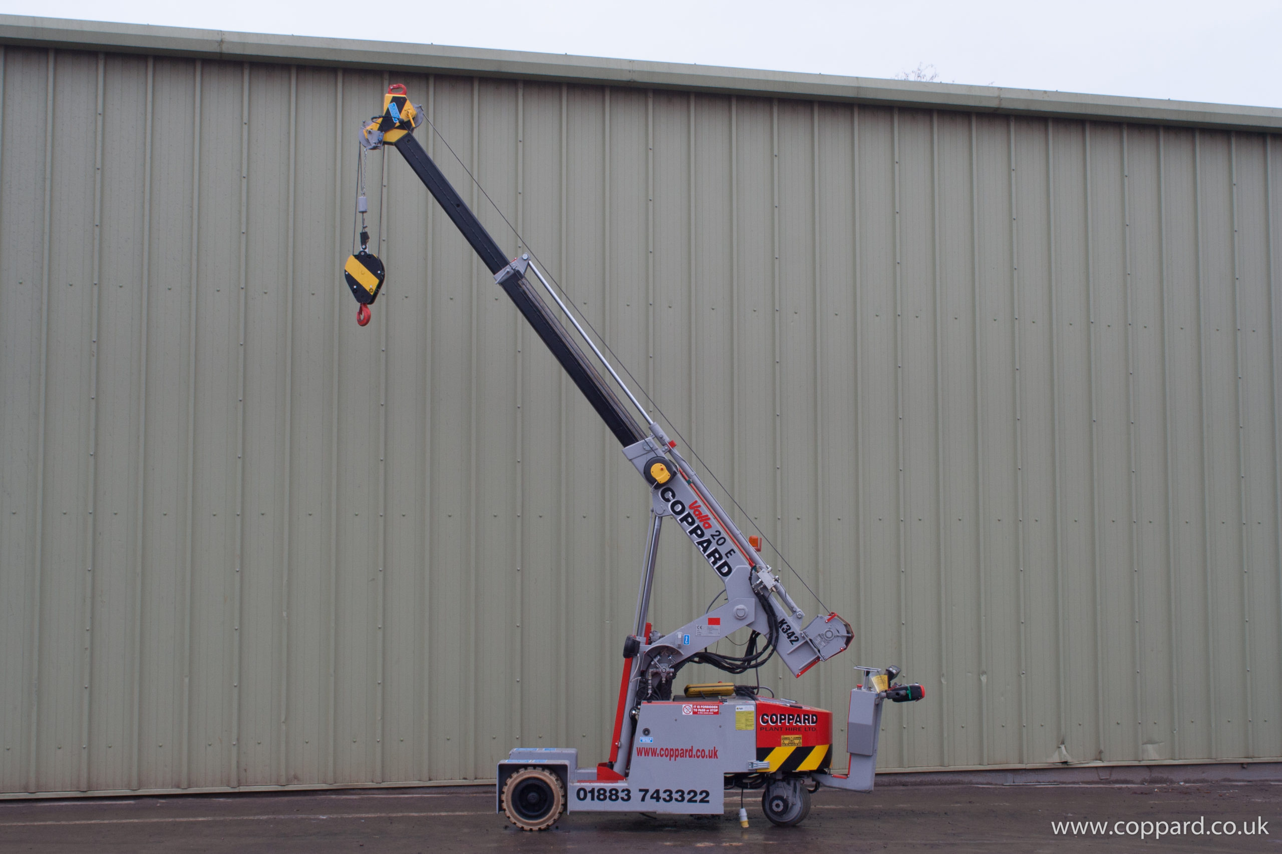 Valla 20E mobile battery operated crane - Image 5