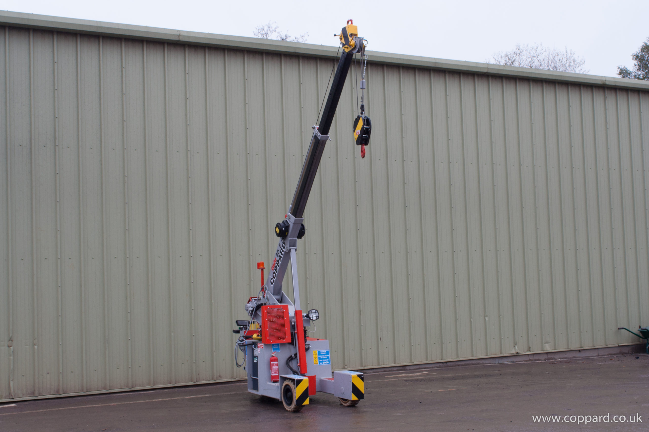 Valla 20E mobile battery operated crane - Image 10