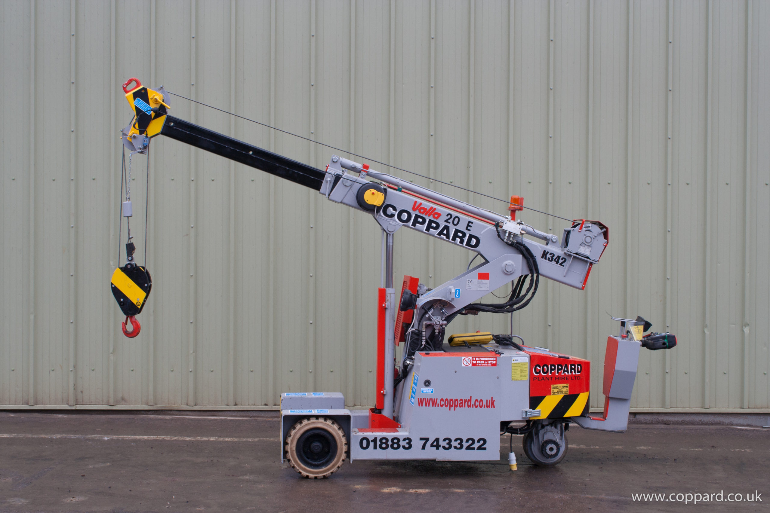 Valla 20E mobile battery operated crane - Image 11