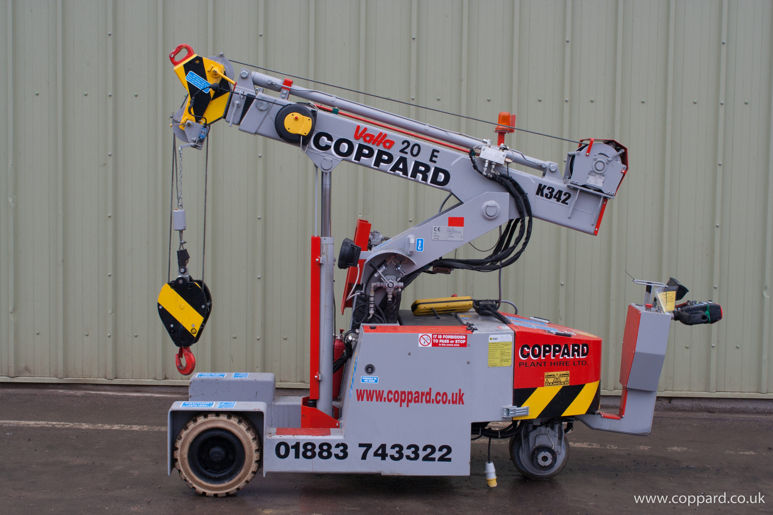 Valla 20E mobile battery operated crane - Image 12
