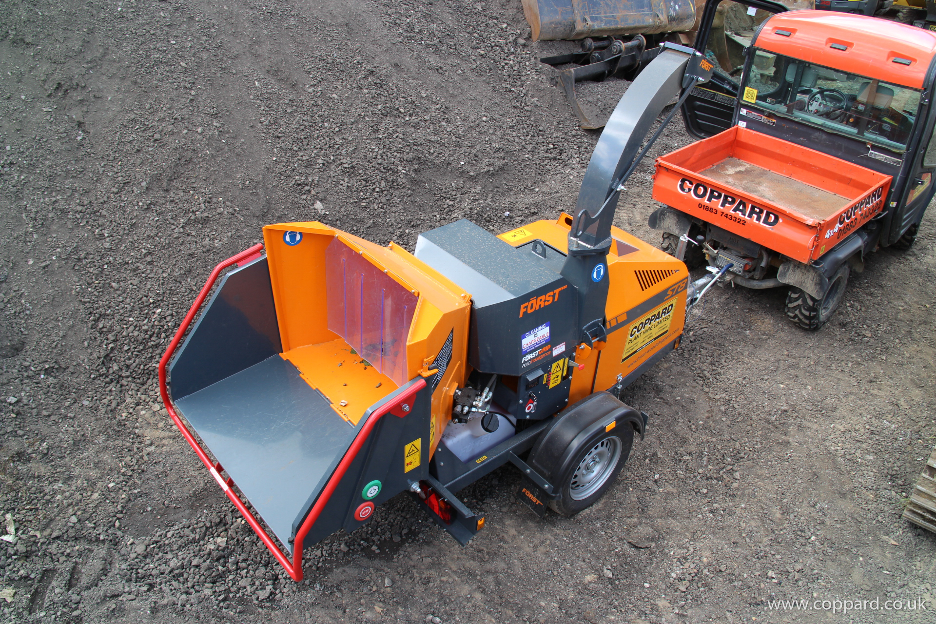 8" Forst Towable Chipper - Image 2