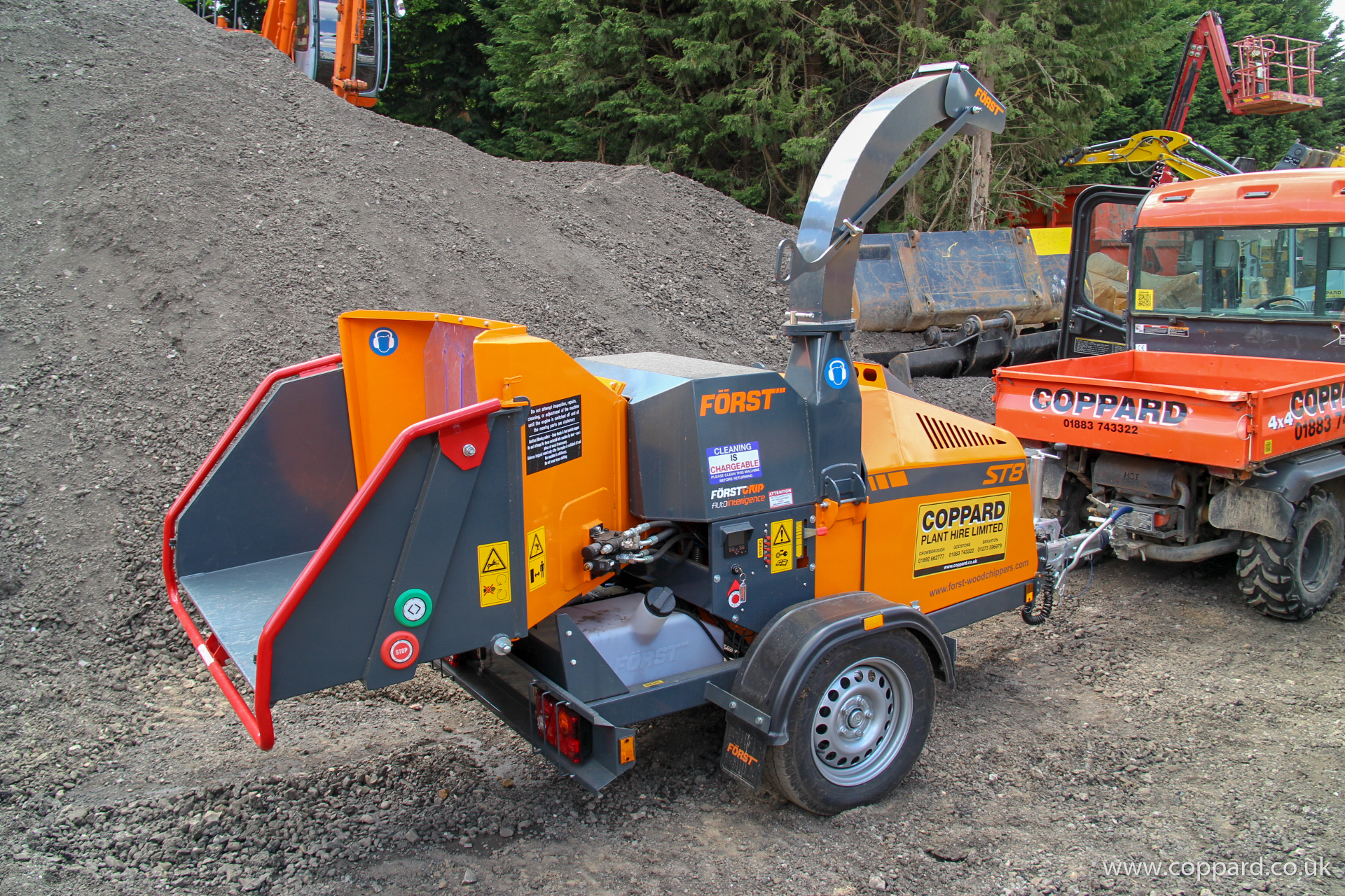8" Forst Towable Chipper - Image 6