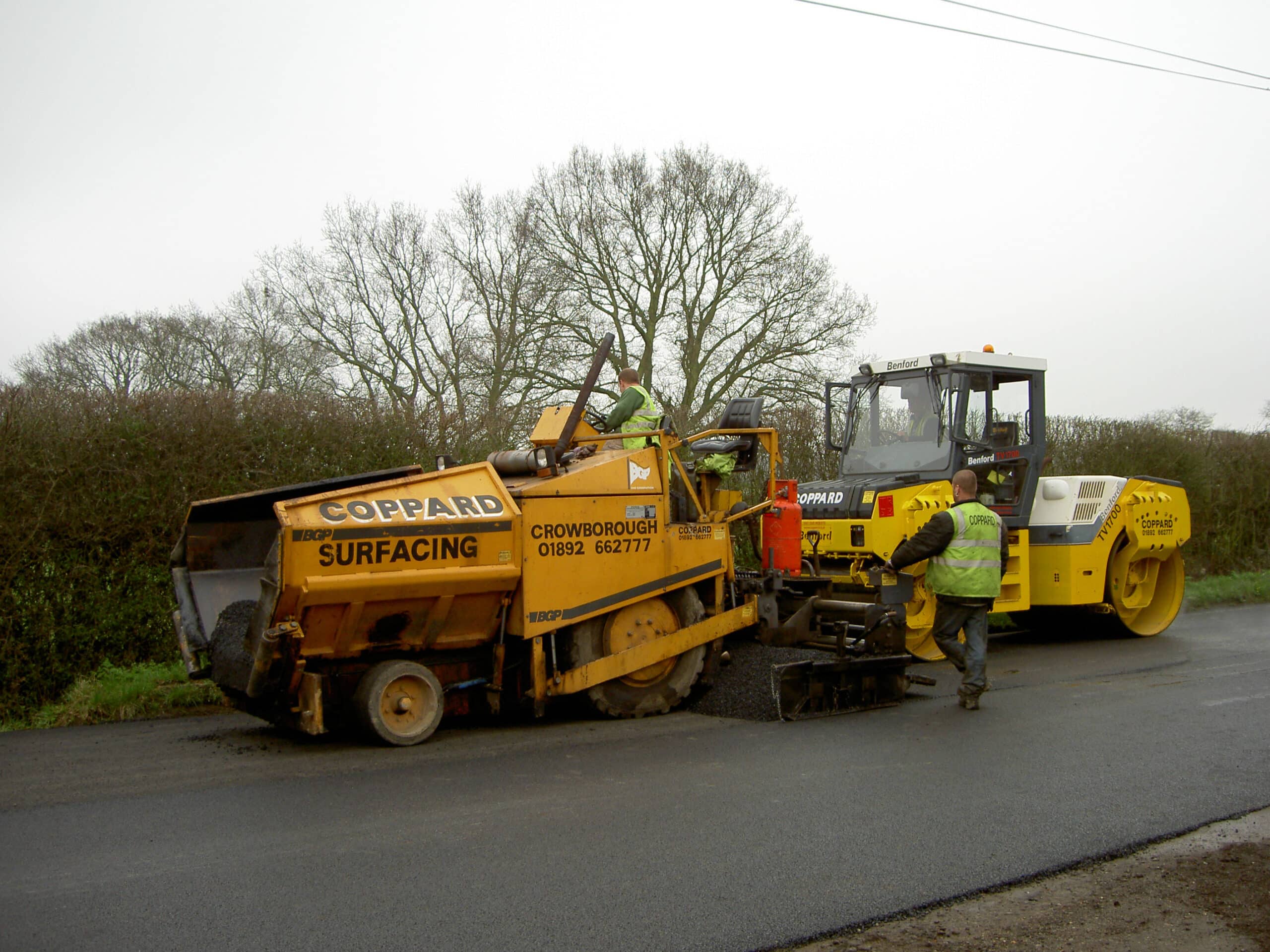 Telescreed paver- Barber Greene BG200 with 2 operators - Image 4