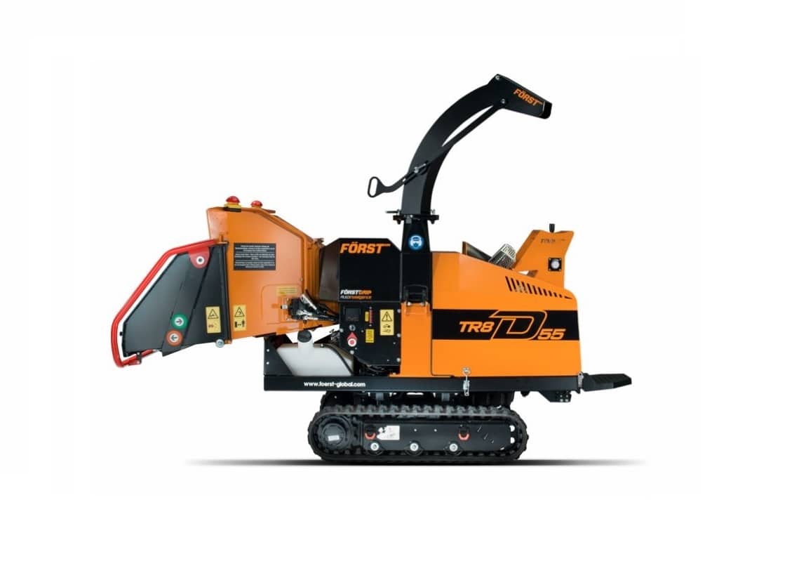 8" Tracked Chipper - FORST